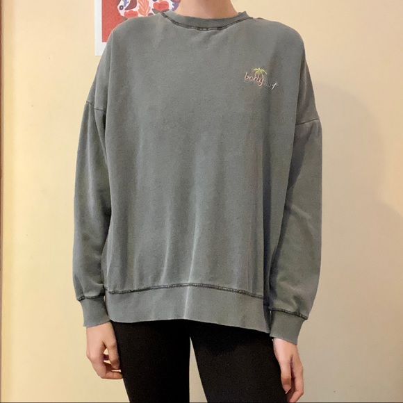Cotton On Tops - Vintage Look Grey Sweatshirt